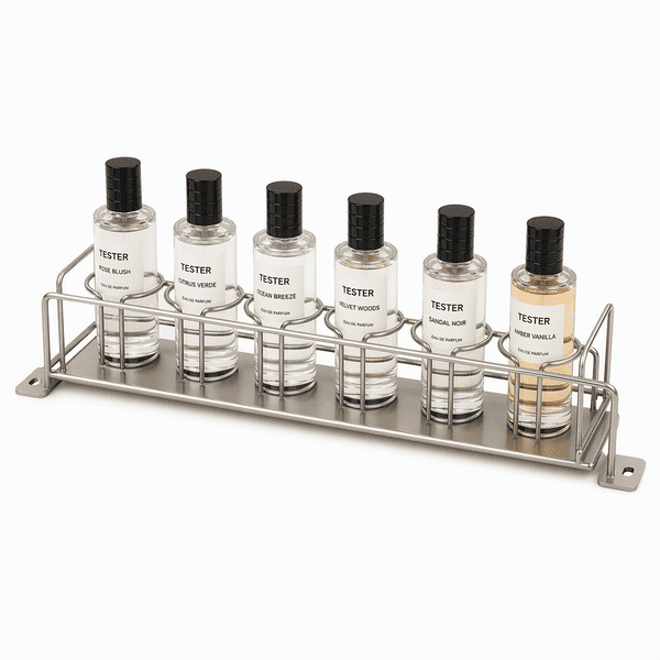 Metal Wire Countertop Fragrance Tester Tray