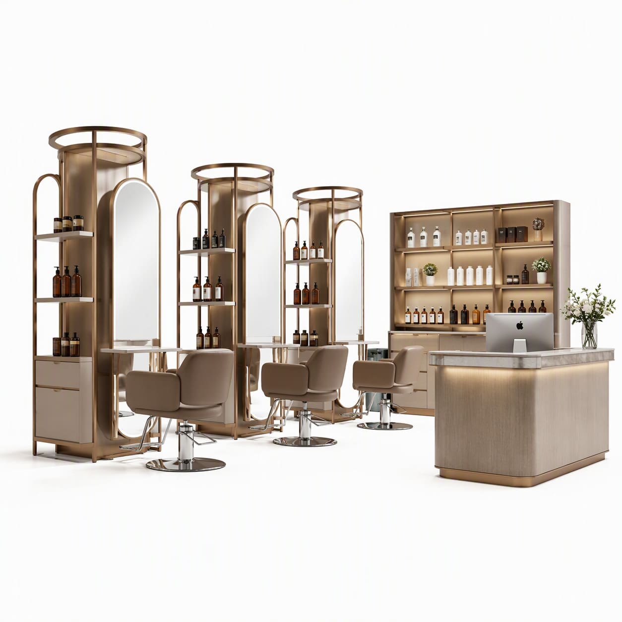 Bespoke Shopfitting 3 Way Commercial Salon Fit-Out