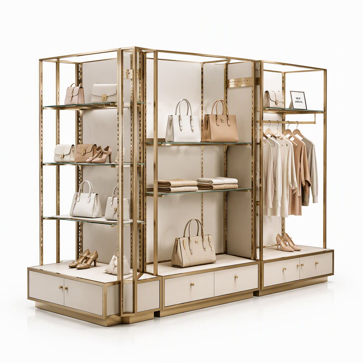 Bespoke Shopfitting 3 Way Department Store Island Fit-Out