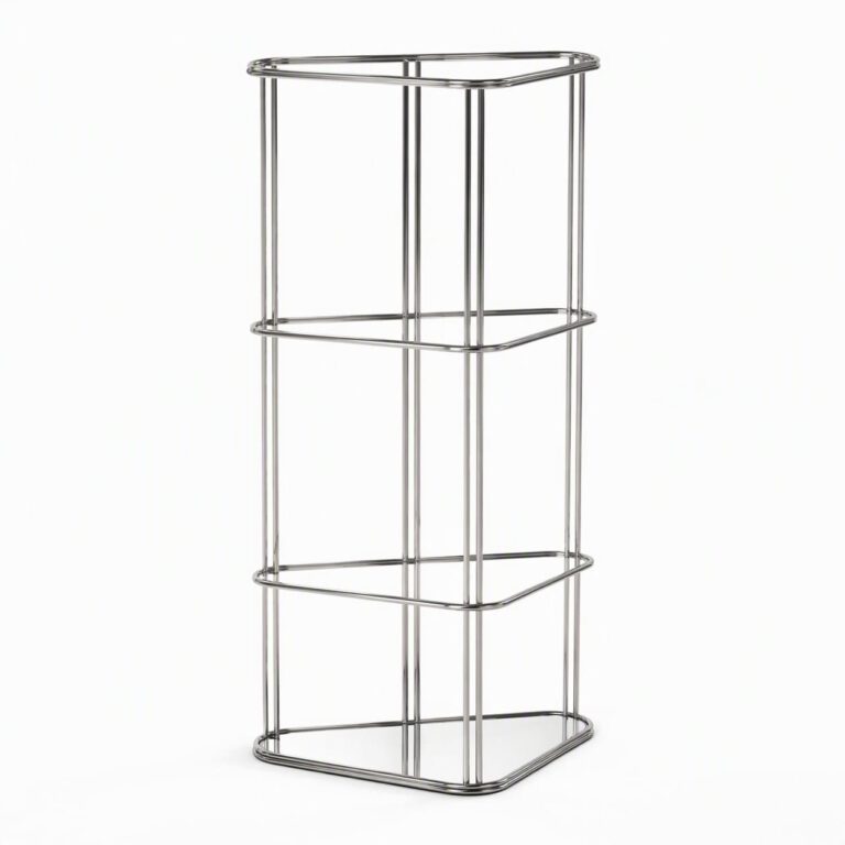 Bespoke Shopfitting 3 Way Minimalist Wire Rod Endcap