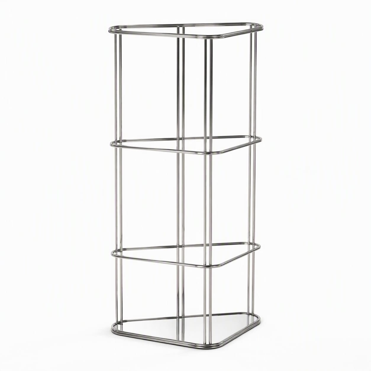 Bespoke Shopfitting 3 Way Minimalist Wire Rod Endcap