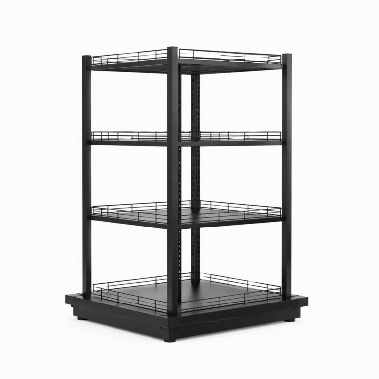 Bespoke Shopfitting 3 Way Open-Access Island Endcap