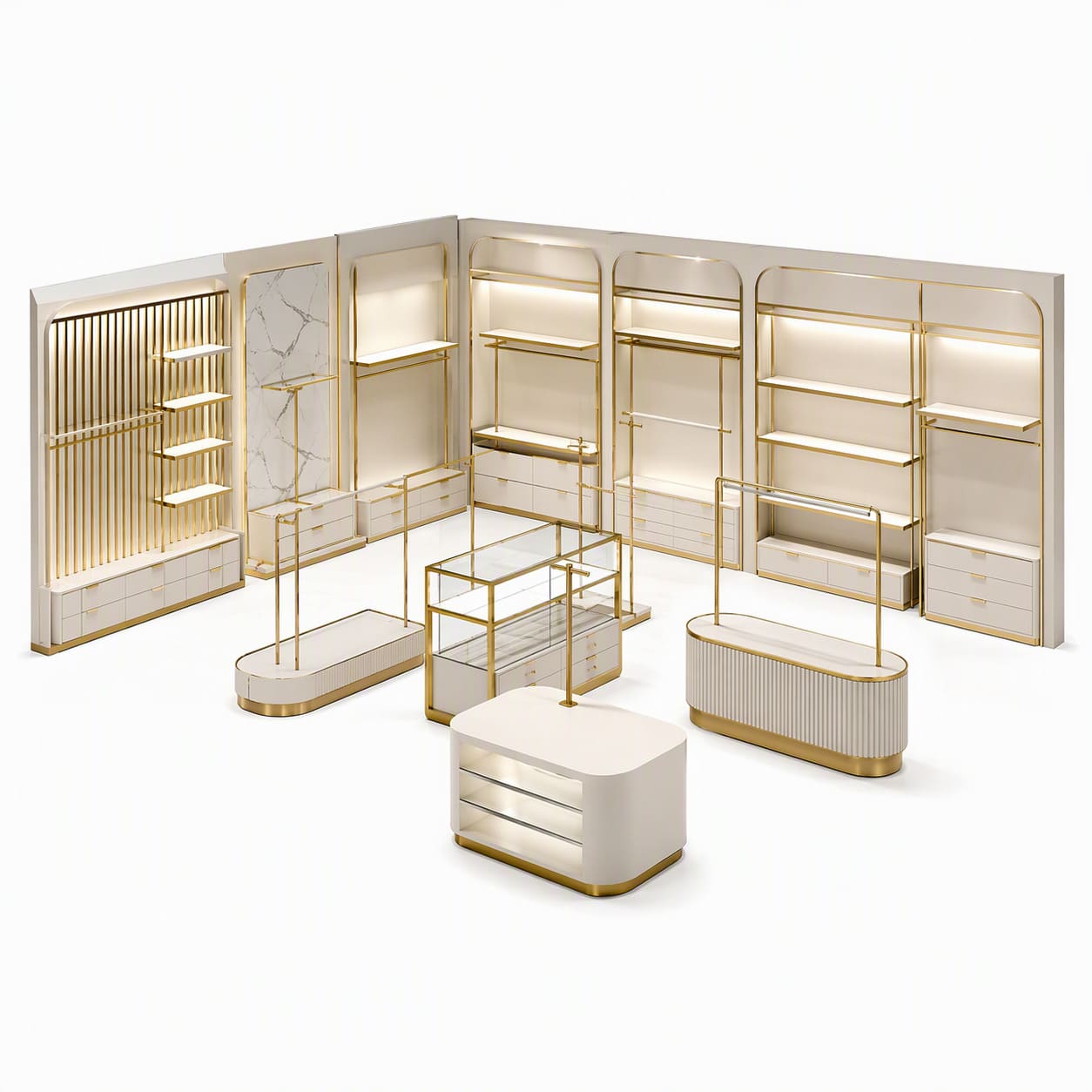 Commercial Fit-Out Bespoke Shopfitting 3 Way Solution